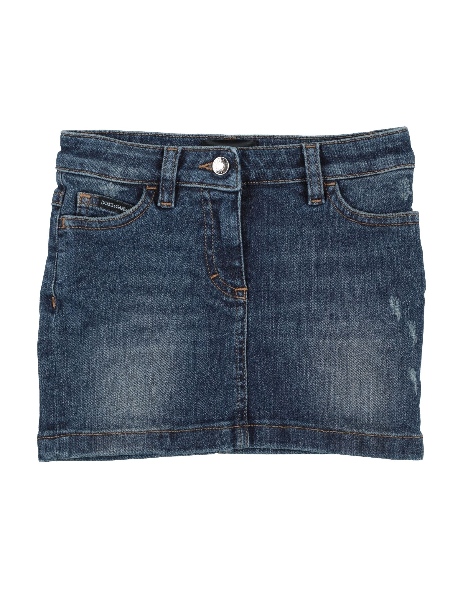 DOLCE&GABBANA Jeansrock Kinder Blau von DOLCE&GABBANA