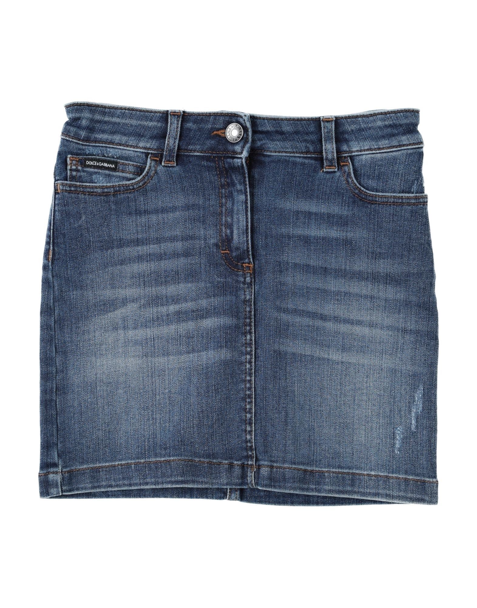 DOLCE&GABBANA Jeansrock Kinder Blau von DOLCE&GABBANA