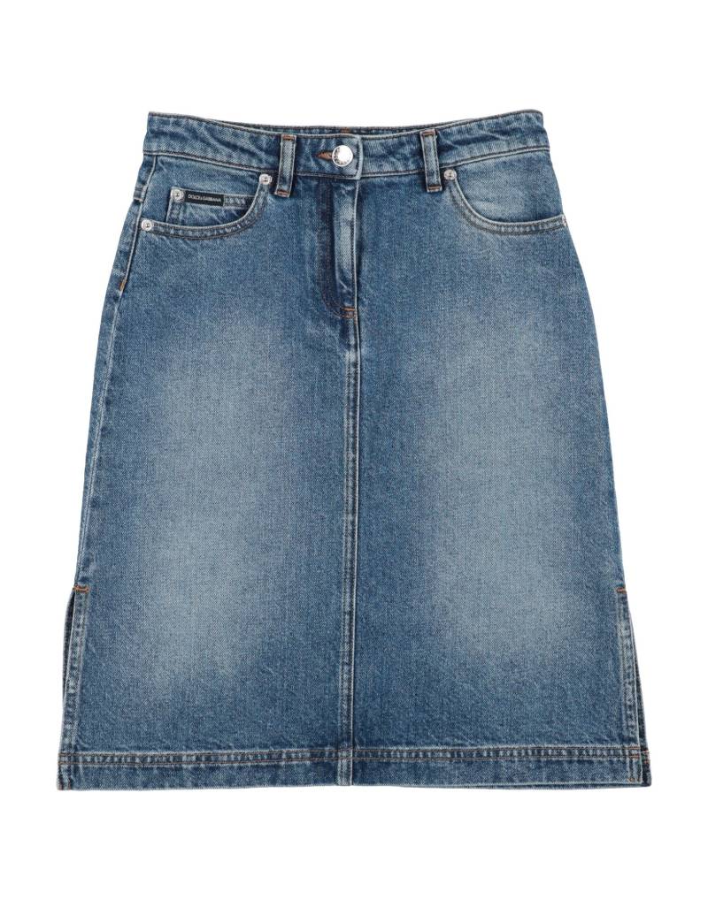 DOLCE&GABBANA Jeansrock Kinder Blau von DOLCE&GABBANA