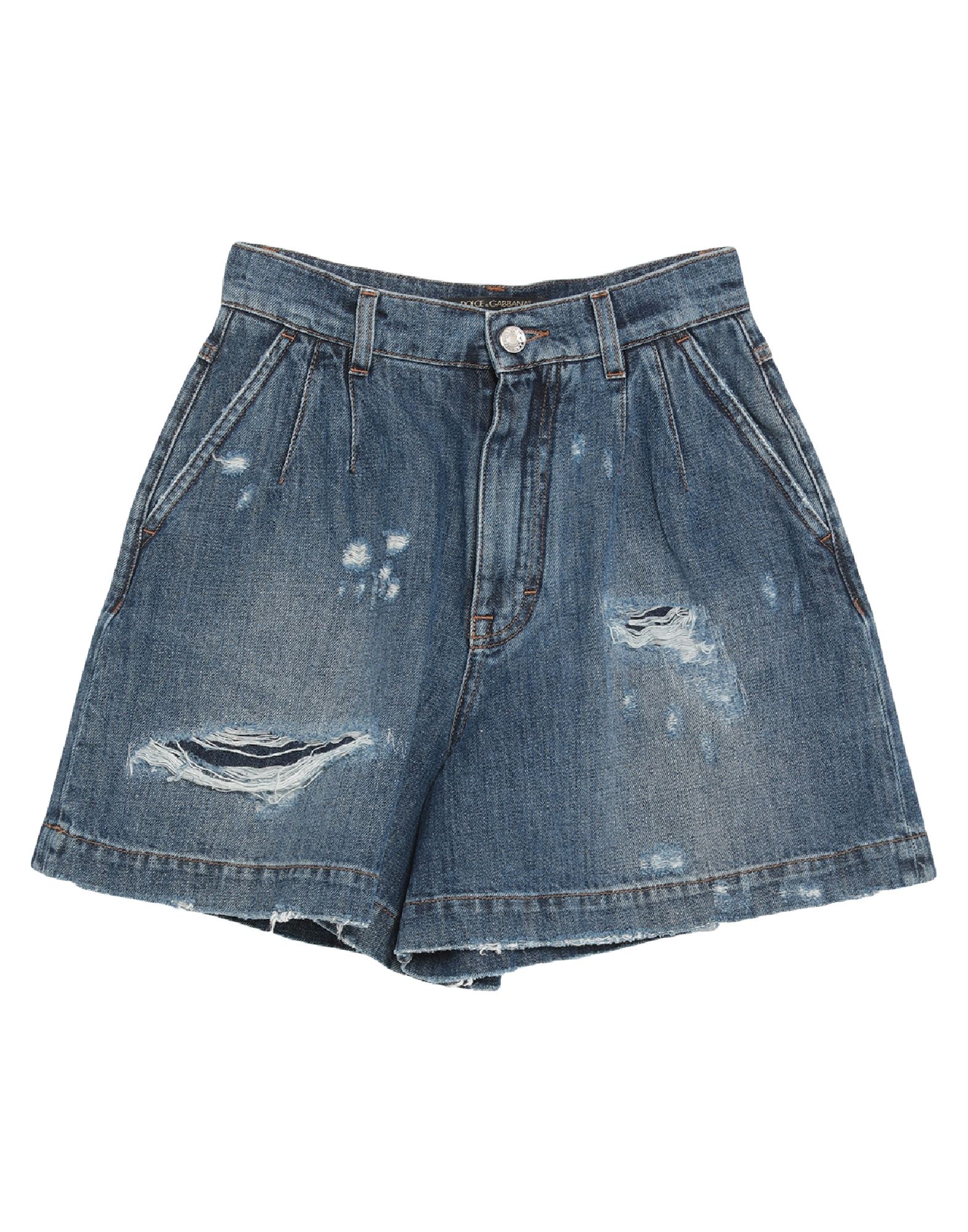 DOLCE&GABBANA Jeansshorts Damen Blau von DOLCE&GABBANA