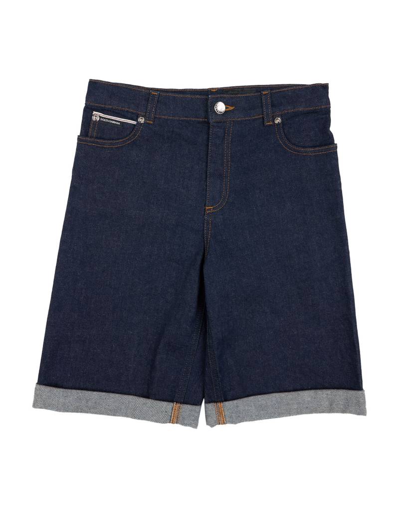 DOLCE&GABBANA Jeansshorts Kinder Blau von DOLCE&GABBANA