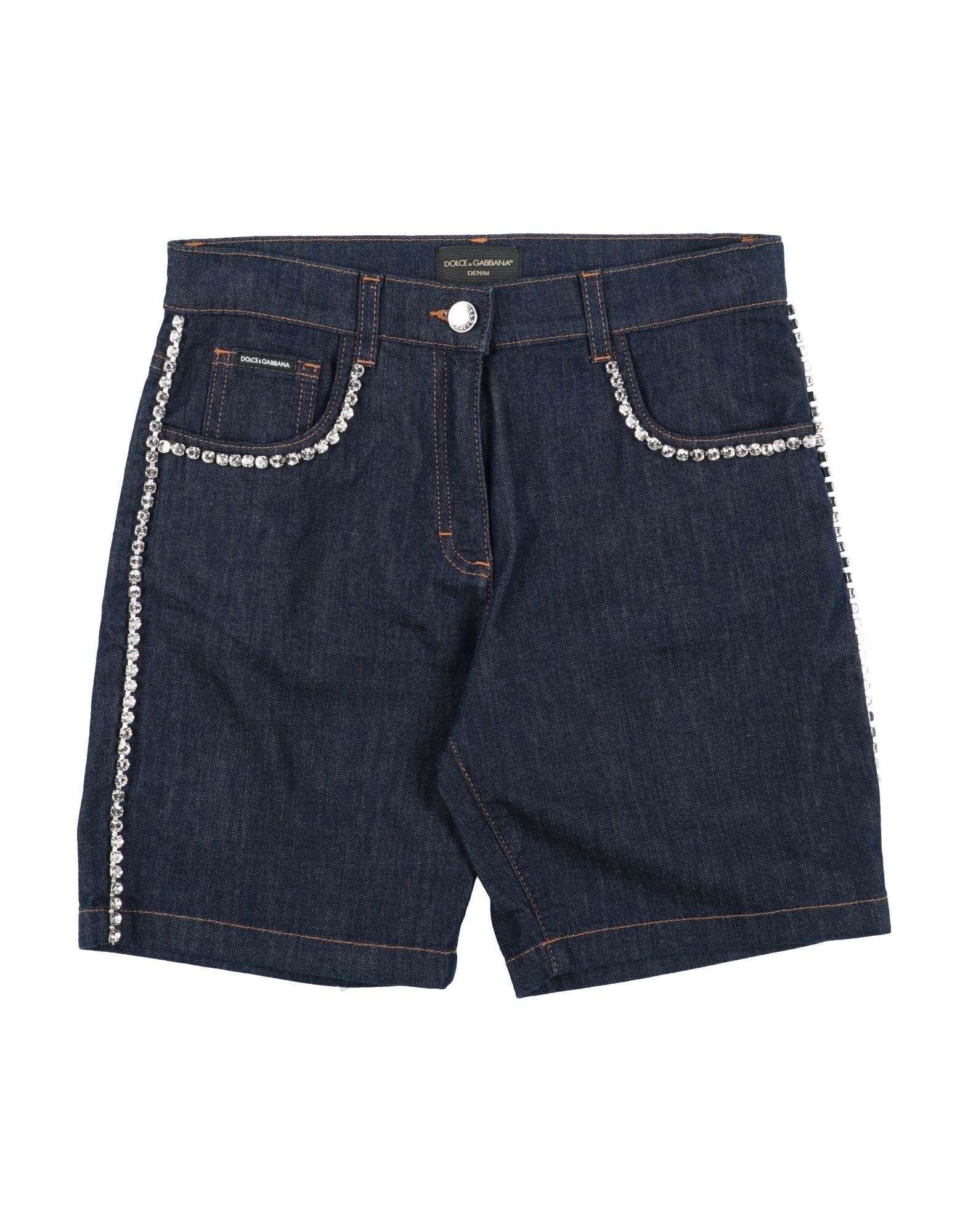 DOLCE&GABBANA Jeansshorts Kinder Blau von DOLCE&GABBANA