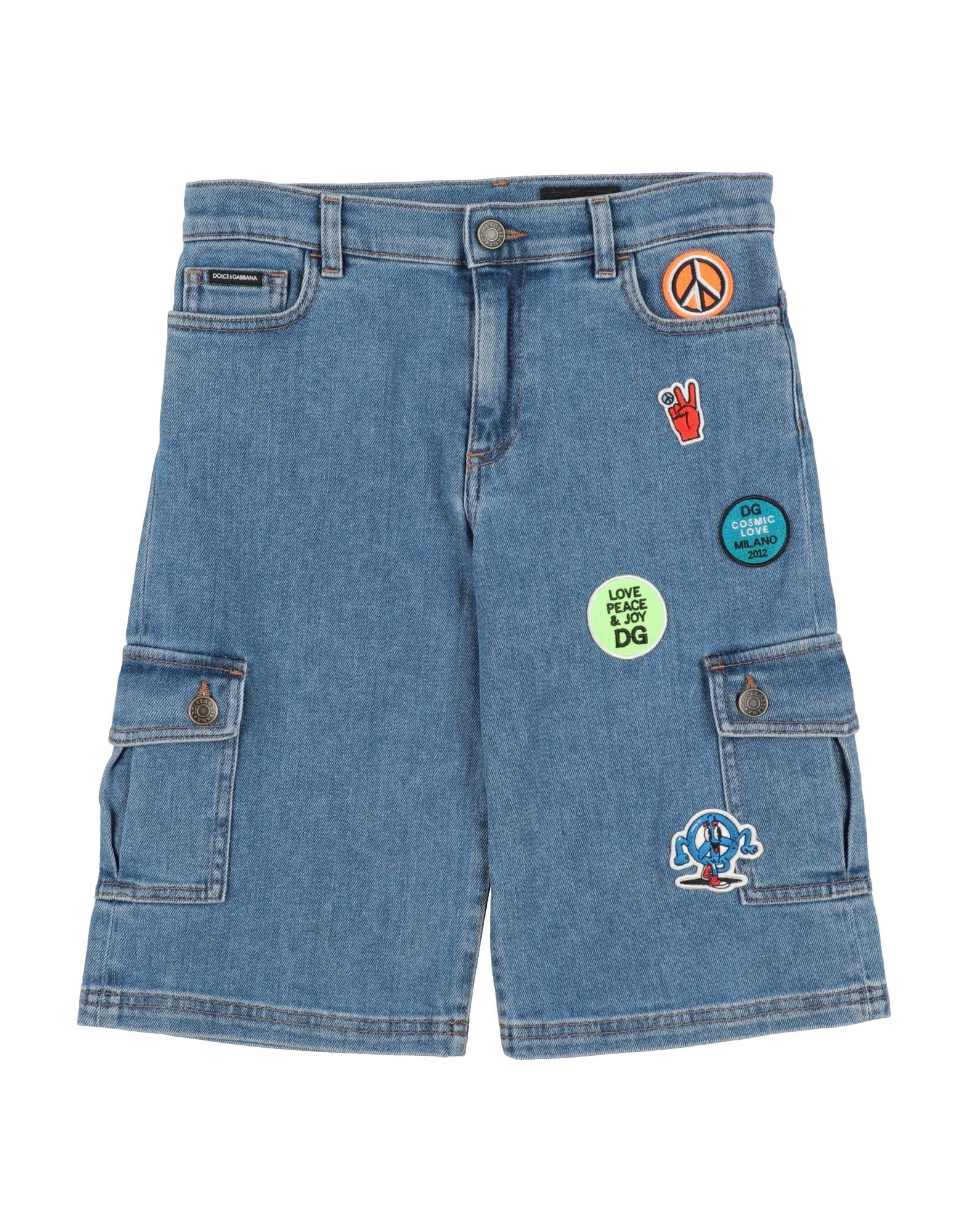 DOLCE&GABBANA Jeansshorts Kinder Blau DOLCE&GABBANA Jeansshorts Kinder Blau von DOLCE&GABBANA