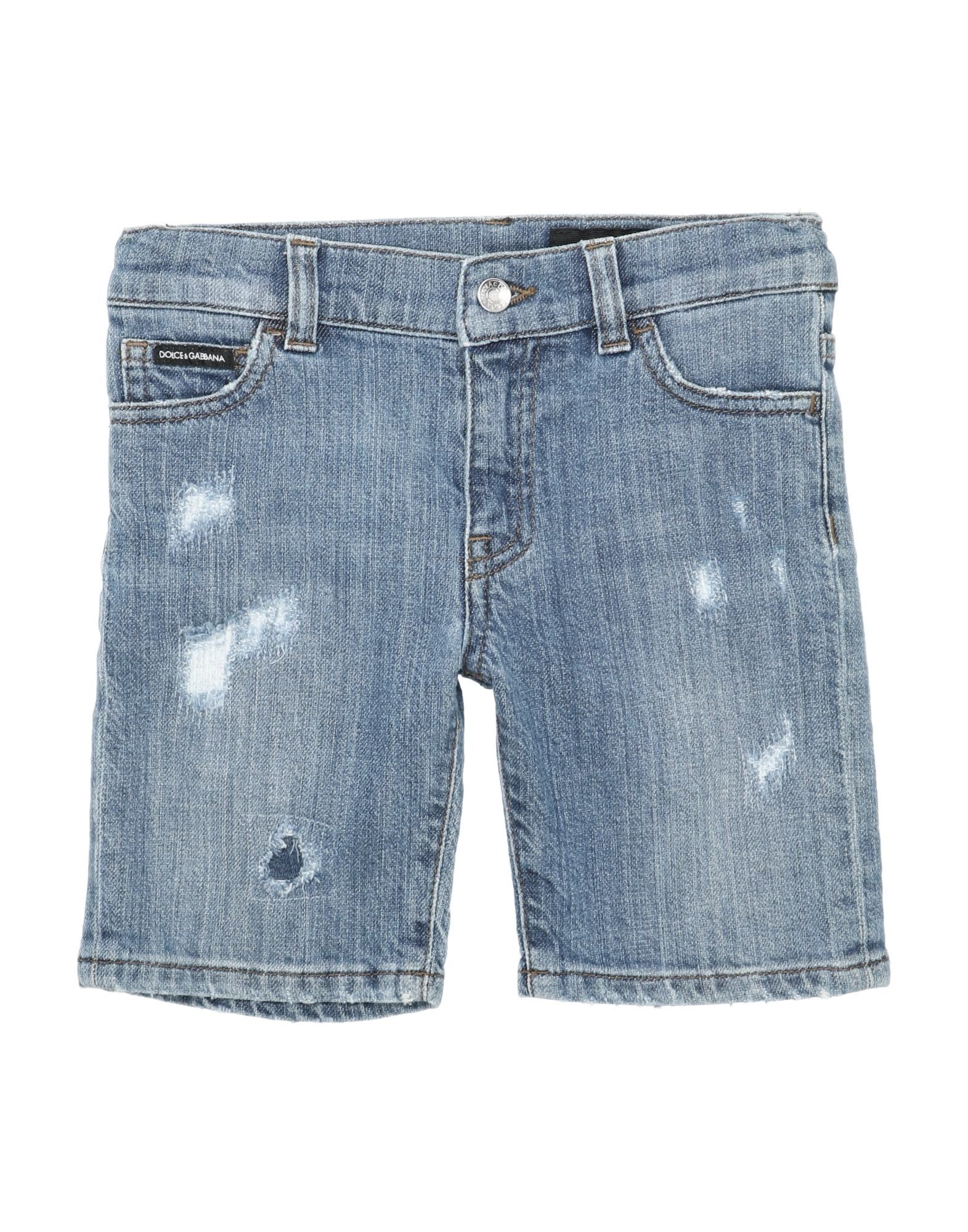 DOLCE&GABBANA Jeansshorts Kinder Blau DOLCE&GABBANA Jeansshorts Kinder Blau von DOLCE&GABBANA