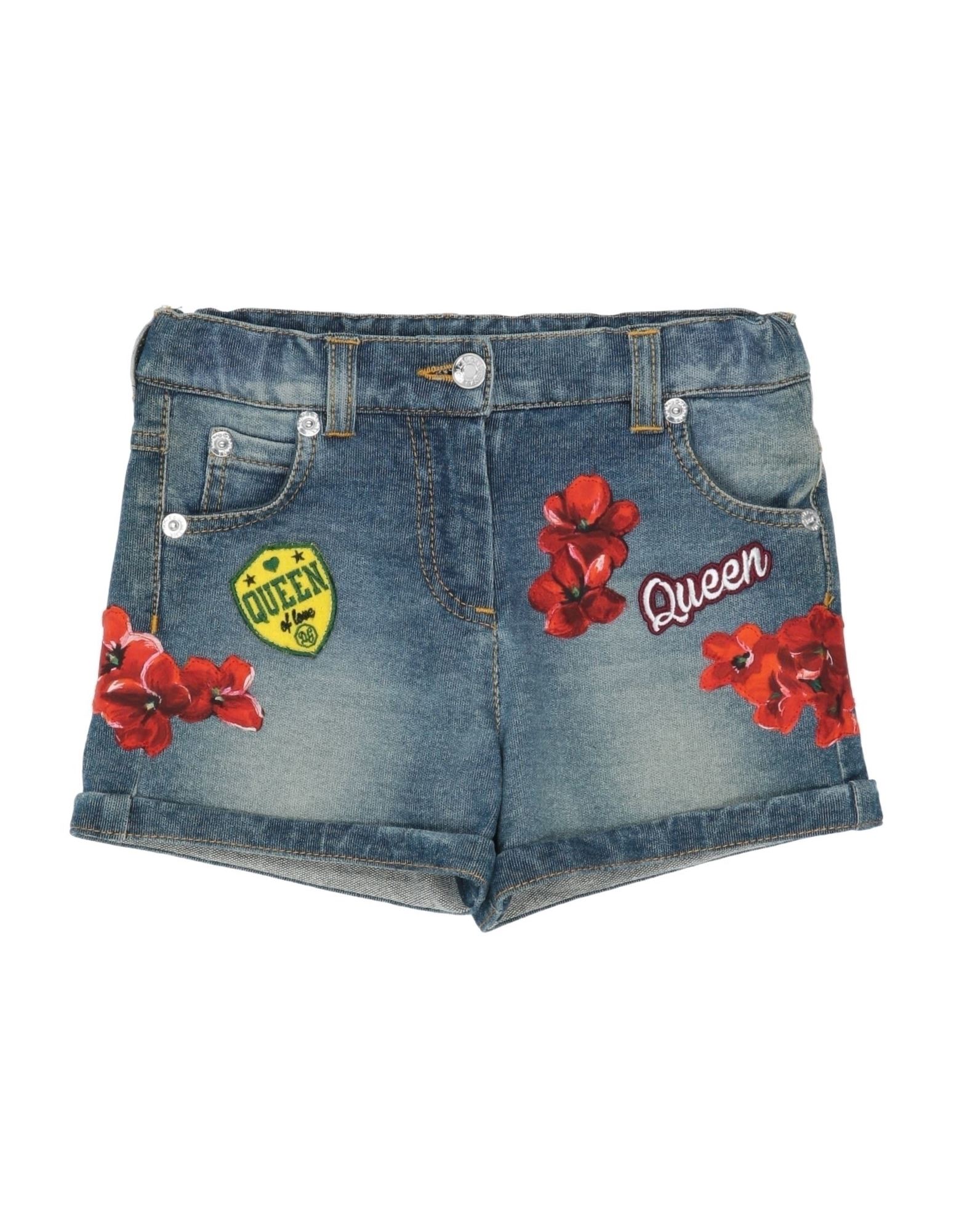 DOLCE&GABBANA Jeansshorts Kinder Blau von DOLCE&GABBANA