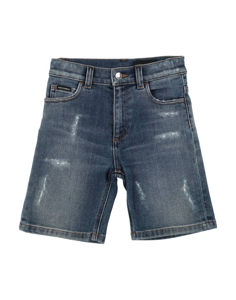 DOLCE&GABBANA Jeansshorts Kinder Blau von DOLCE&GABBANA