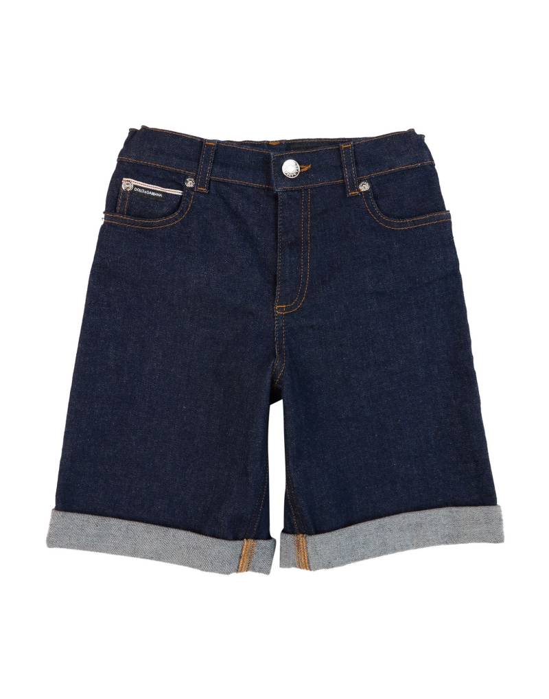 DOLCE&GABBANA Jeansshorts Kinder Blau von DOLCE&GABBANA