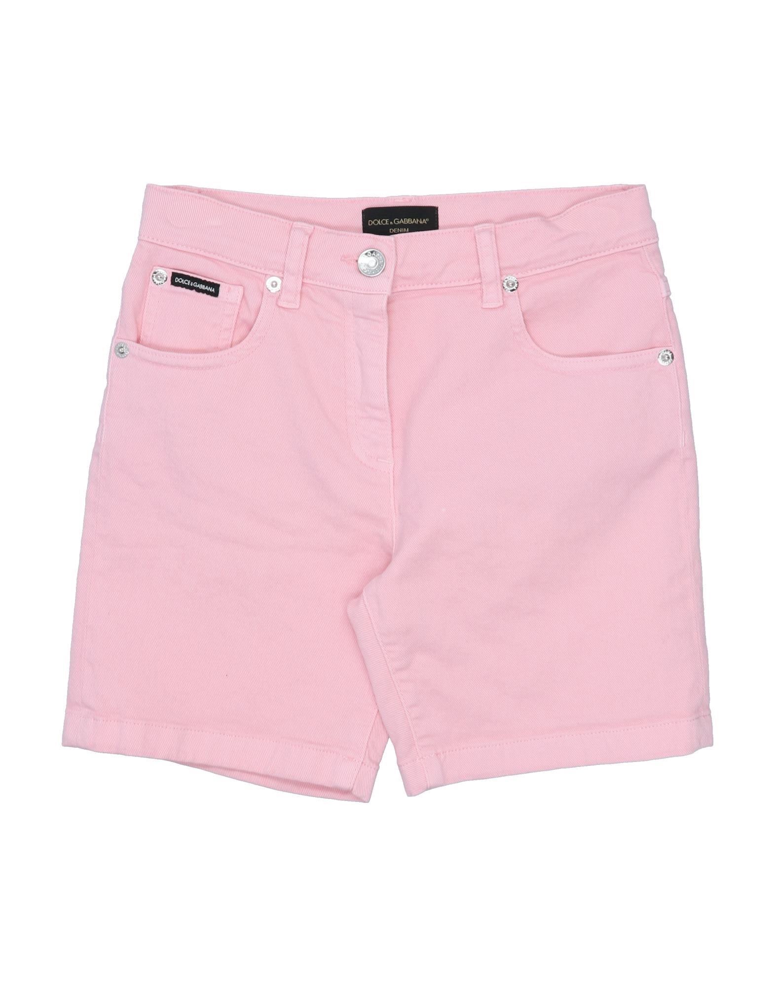 DOLCE&GABBANA Jeansshorts Kinder Rosa von DOLCE&GABBANA
