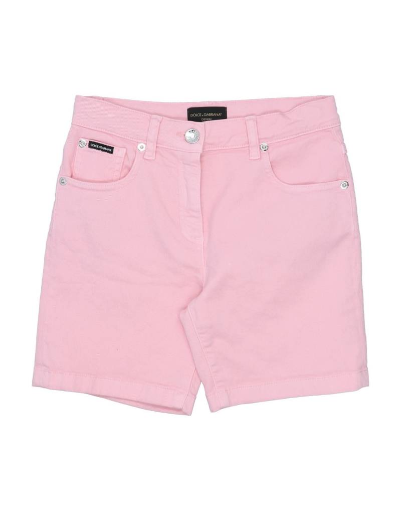DOLCE&GABBANA Jeansshorts Kinder Rosa von DOLCE&GABBANA