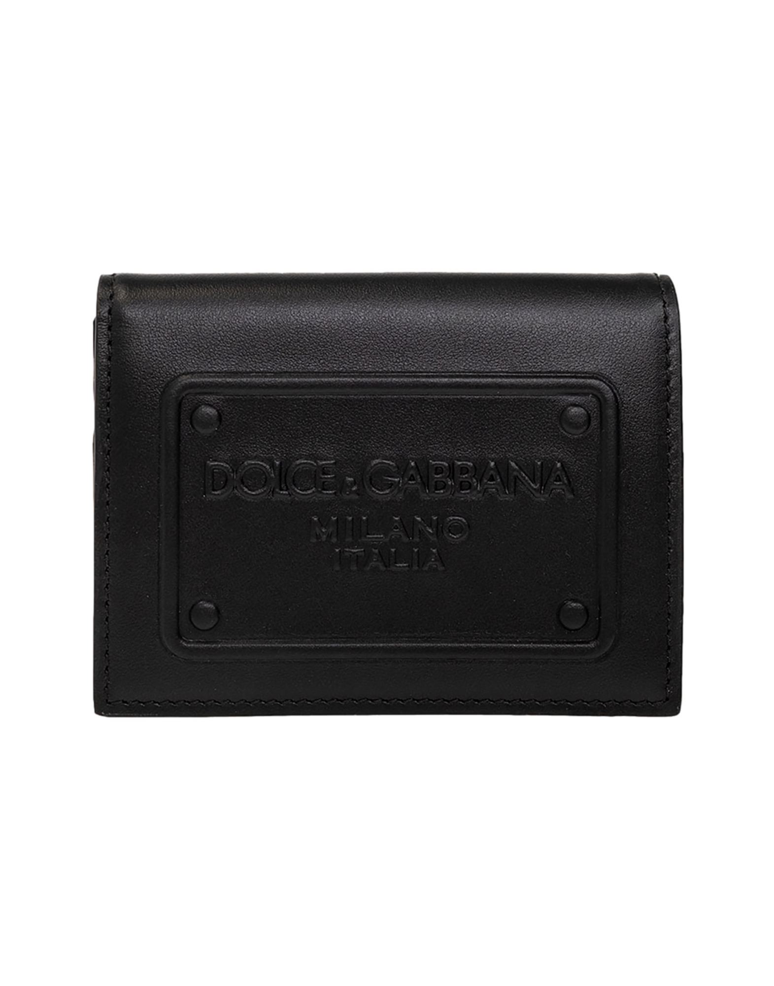 DOLCE&GABBANA Kartenetui Herren Schwarz von DOLCE&GABBANA