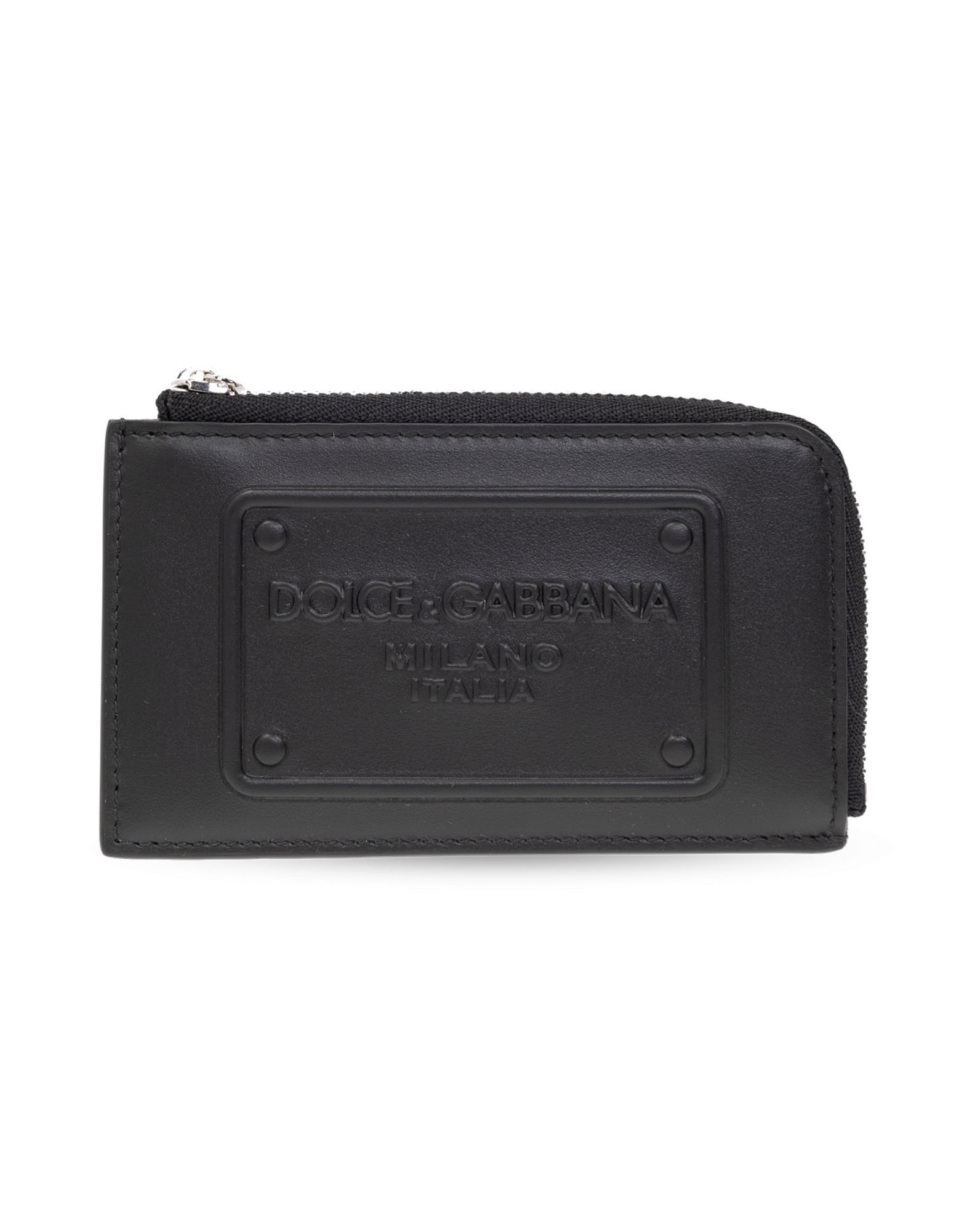 DOLCE&GABBANA Kartenetui Herren Schwarz von DOLCE&GABBANA