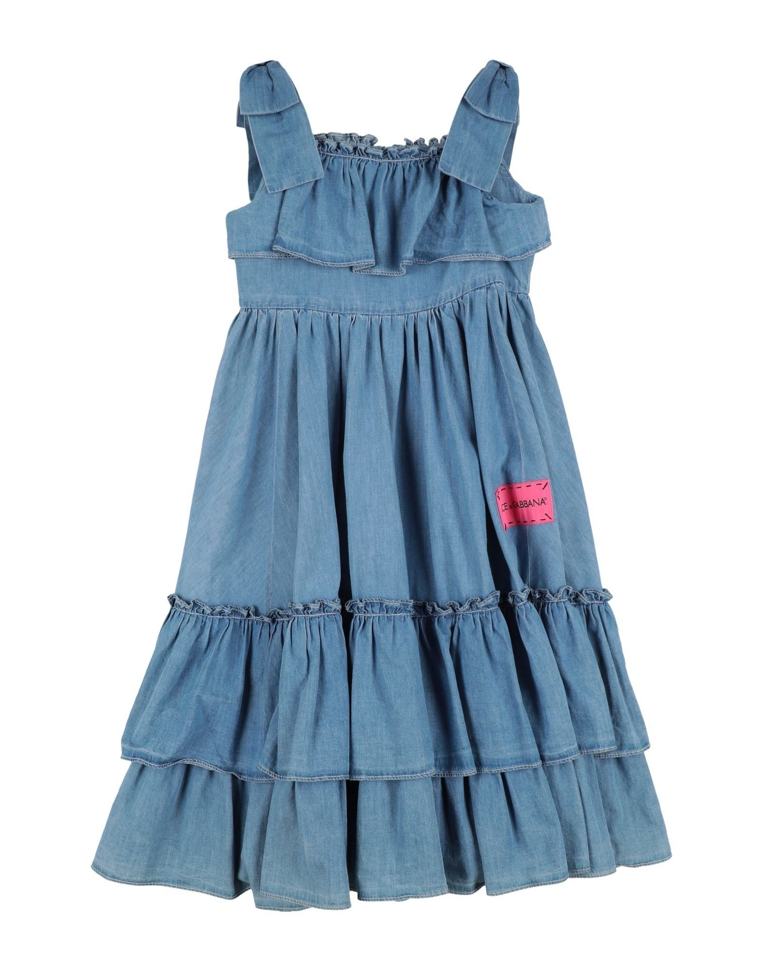 DOLCE&GABBANA Kinderkleid Kinder Blau von DOLCE&GABBANA