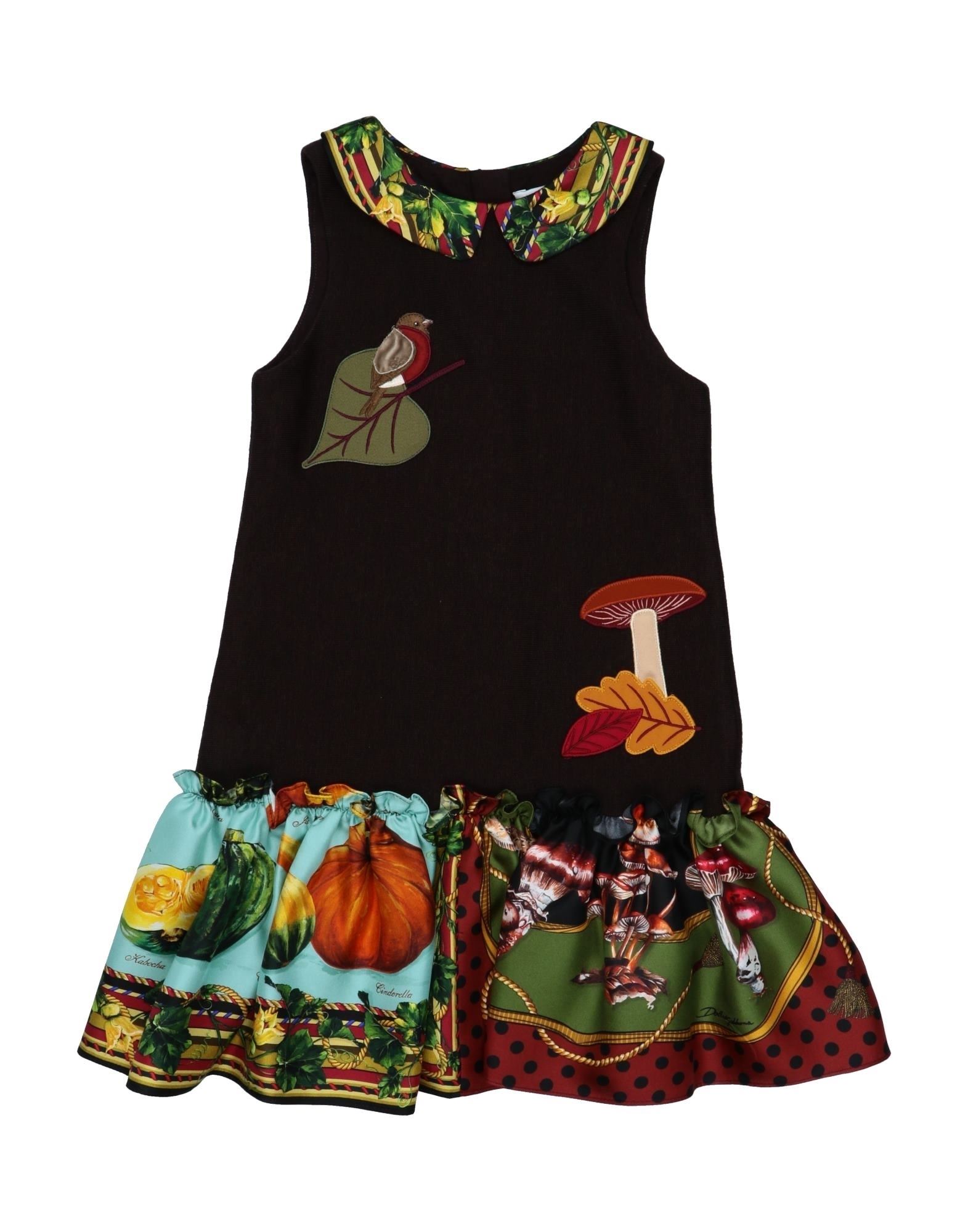 DOLCE&GABBANA Kinderkleid Kinder Dunkelbraun von DOLCE&GABBANA