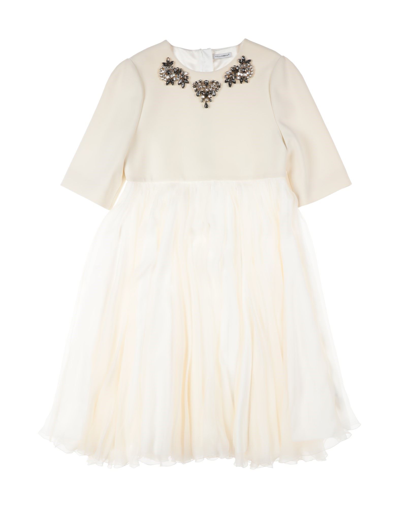 DOLCE&GABBANA Kinderkleid Kinder Elfenbein von DOLCE&GABBANA