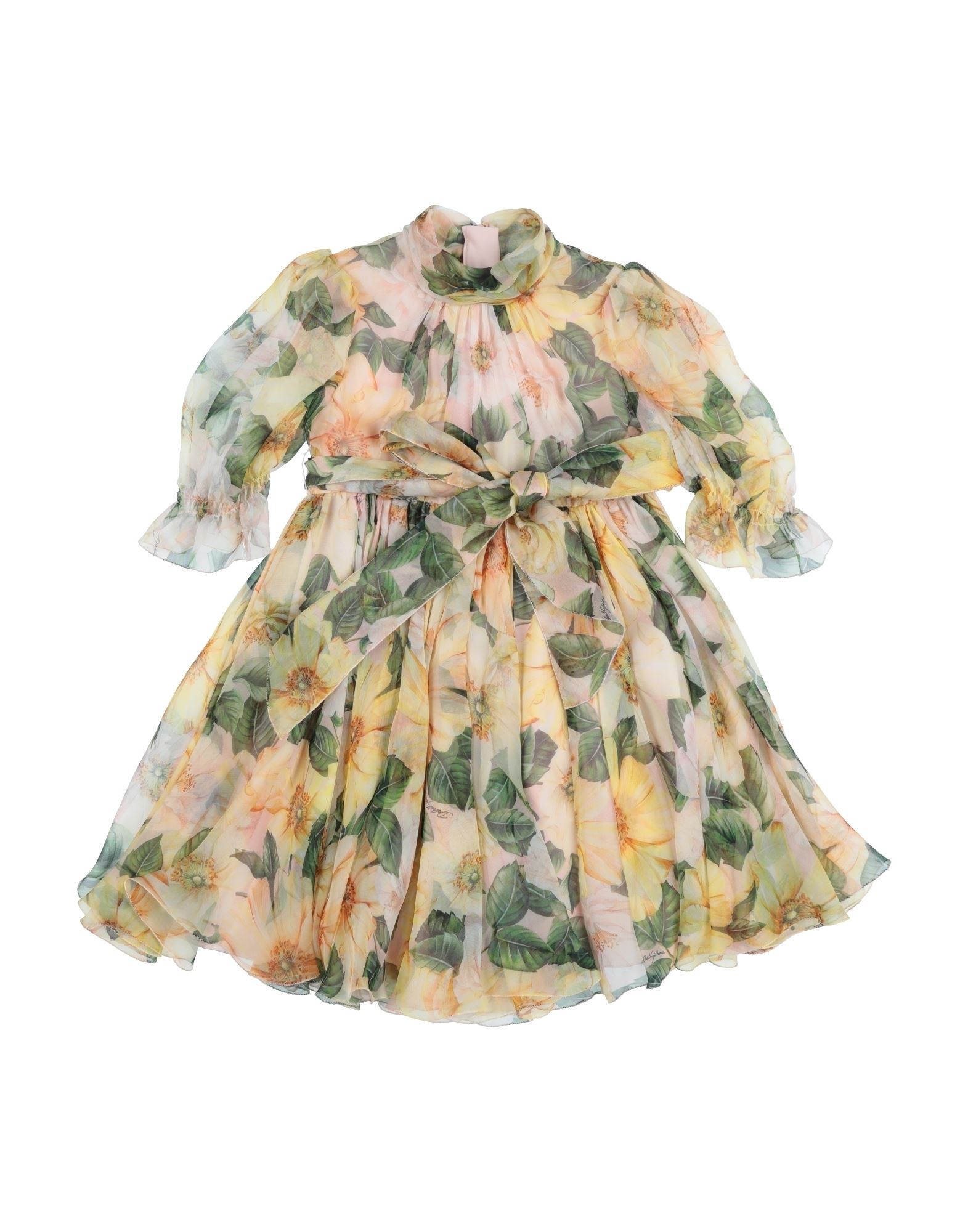 DOLCE&GABBANA Kinderkleid Kinder Gelb von DOLCE&GABBANA