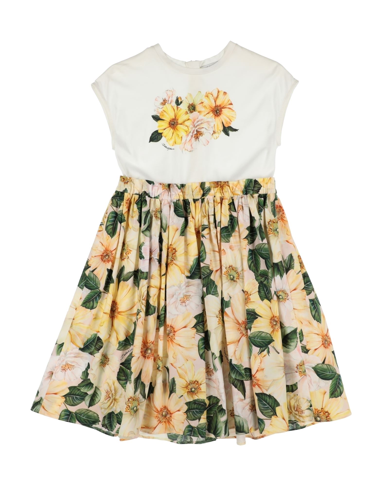 DOLCE&GABBANA Kinderkleid Kinder Gelb von DOLCE&GABBANA