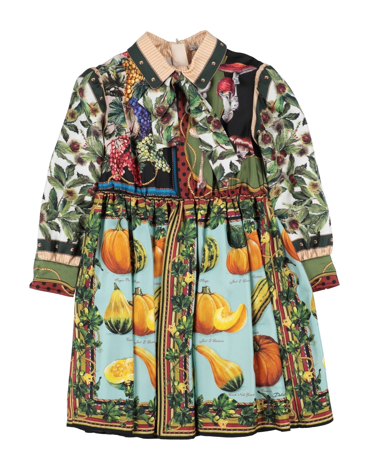 DOLCE&GABBANA Kinderkleid Kinder Militärgrün von DOLCE&GABBANA