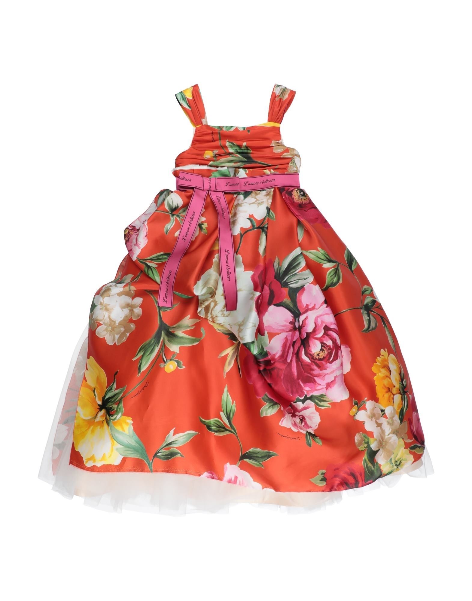 DOLCE&GABBANA Kinderkleid Kinder Orange von DOLCE&GABBANA