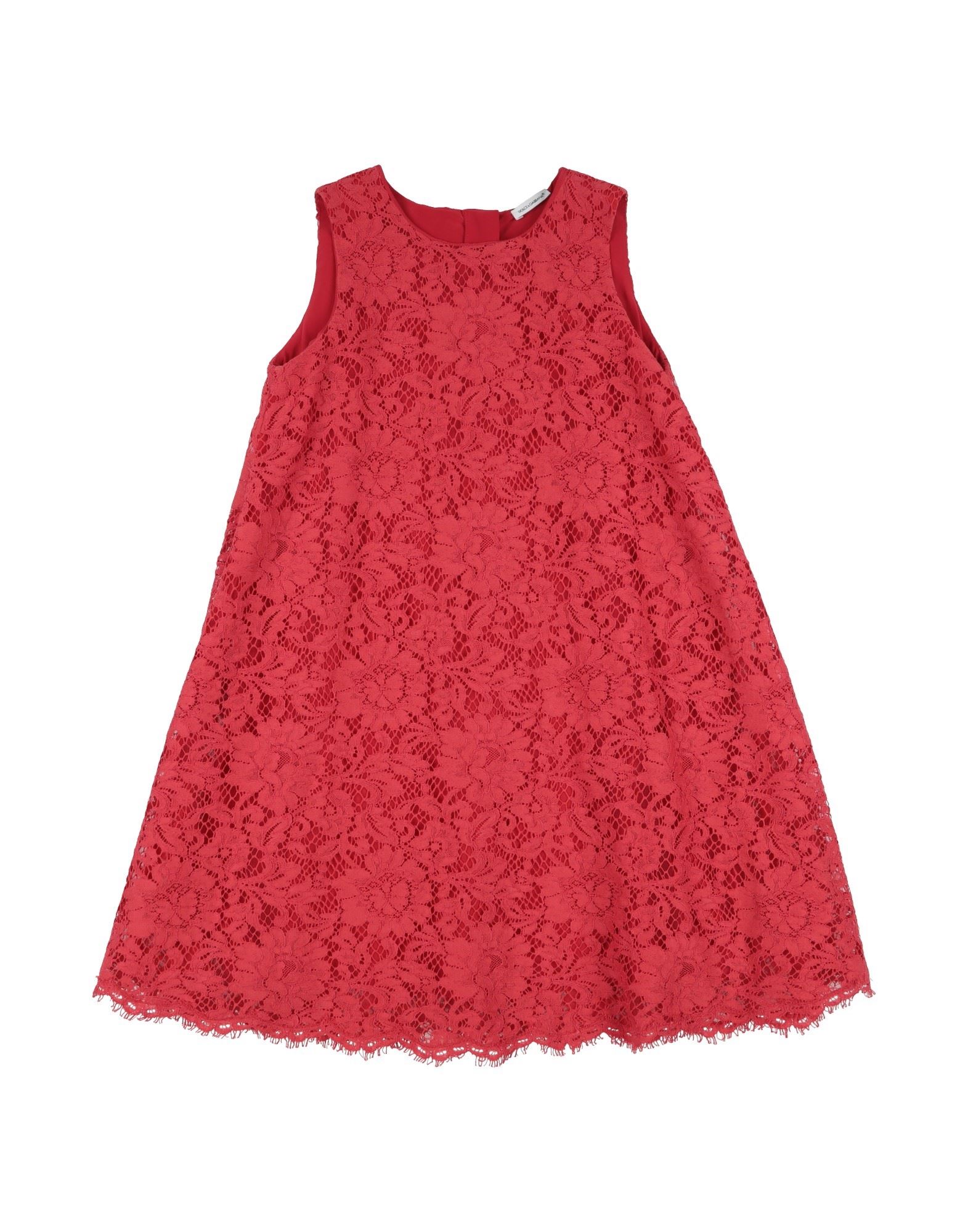 DOLCE&GABBANA Kinderkleid Kinder Rot von DOLCE&GABBANA