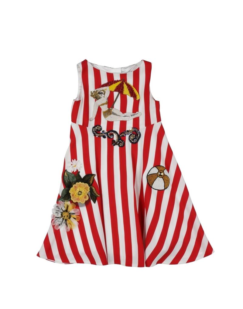 DOLCE&GABBANA Kinderkleid Kinder Rot von DOLCE&GABBANA