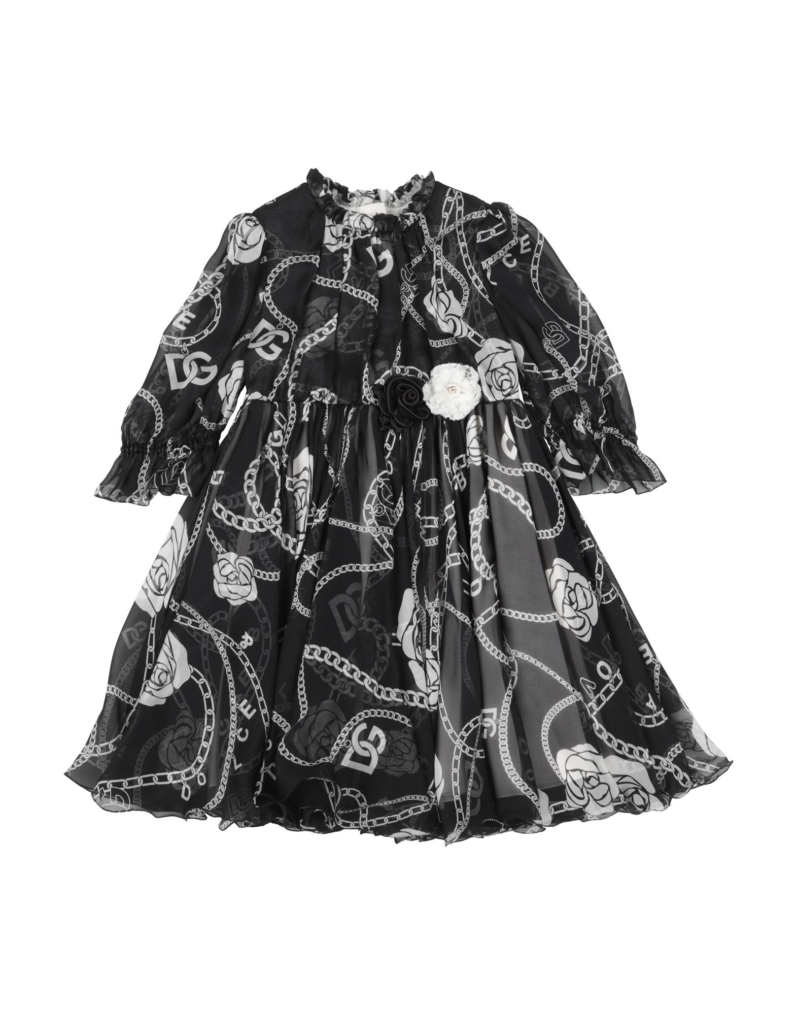 DOLCE&GABBANA Kinderkleid Kinder Schwarz von DOLCE&GABBANA