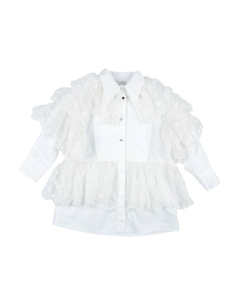 DOLCE&GABBANA Kinderkleid Kinder Weiß von DOLCE&GABBANA