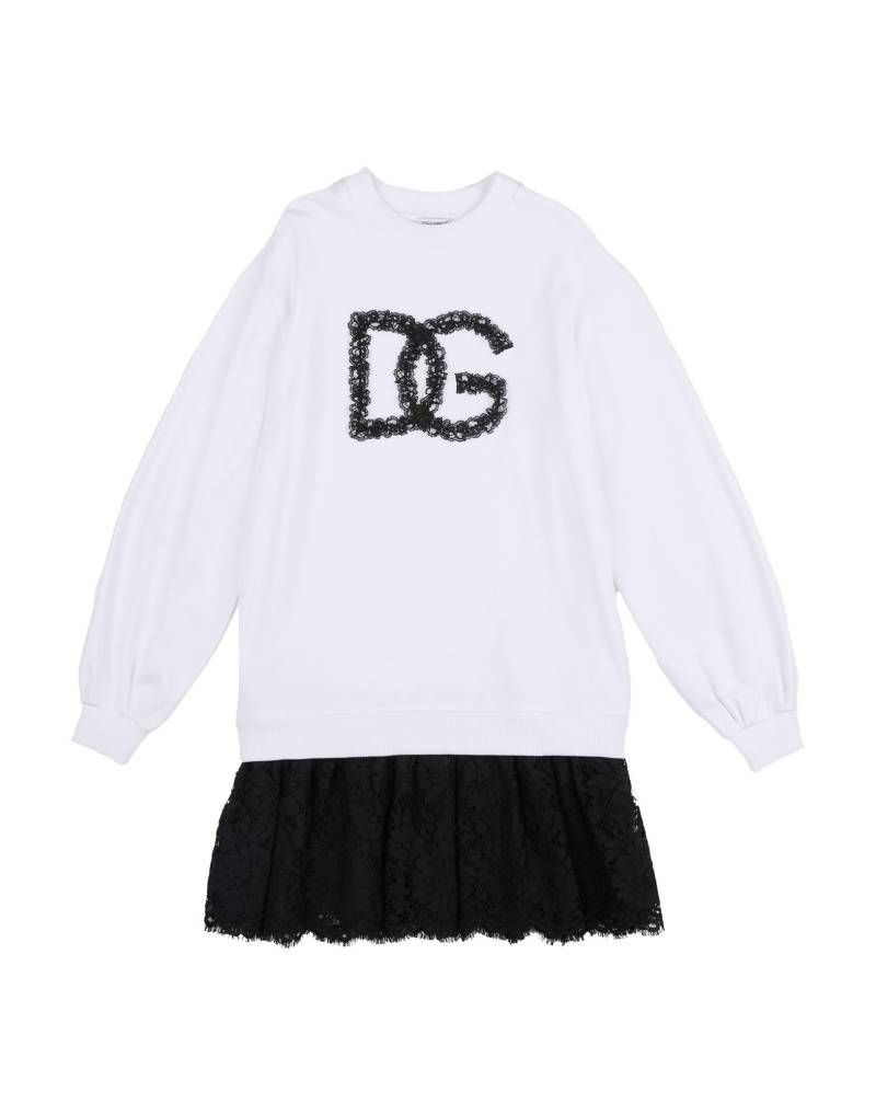 DOLCE&GABBANA Kinderkleid Kinder Weiß von DOLCE&GABBANA