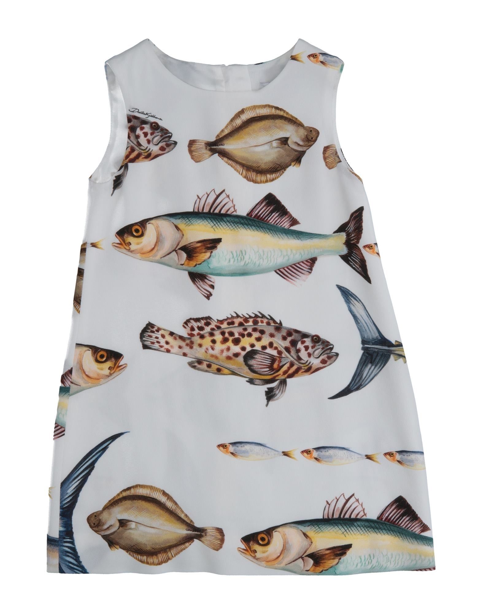 DOLCE&GABBANA Kinderkleid Kinder Weiß von DOLCE&GABBANA