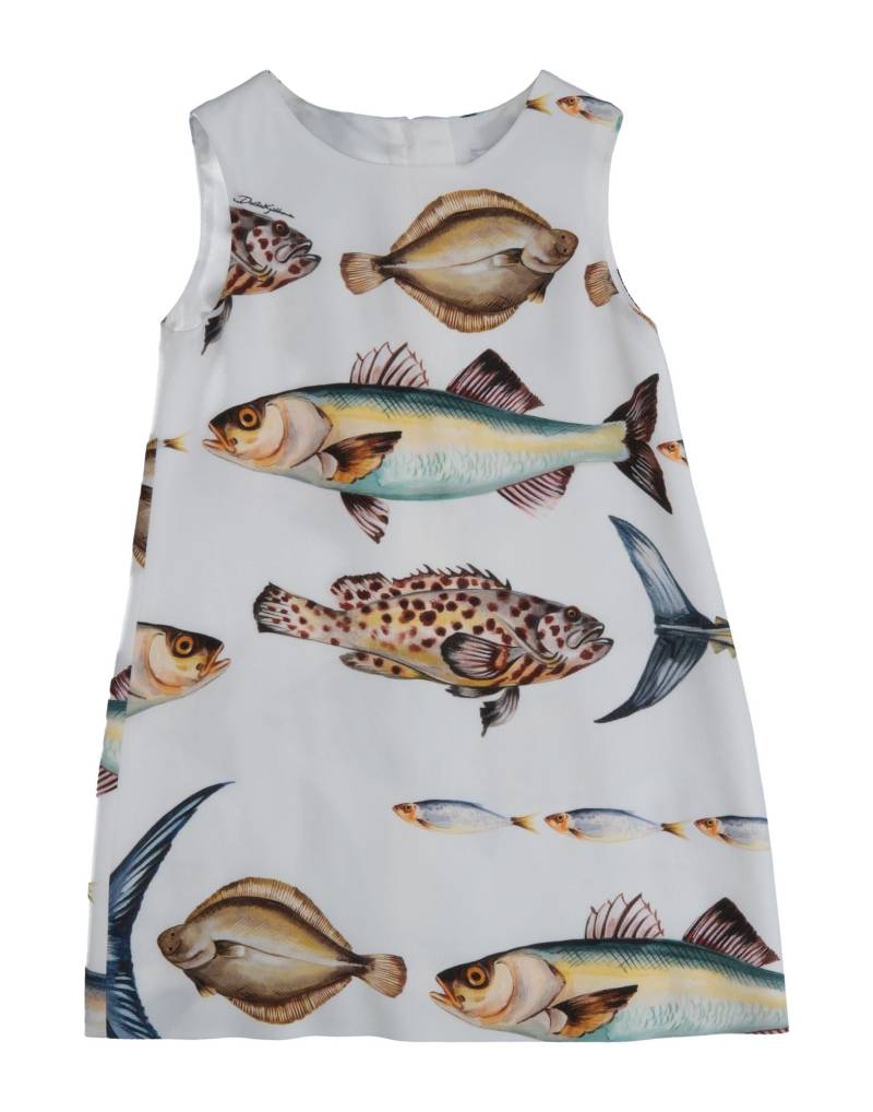 DOLCE&GABBANA Kinderkleid Kinder Weiß von DOLCE&GABBANA