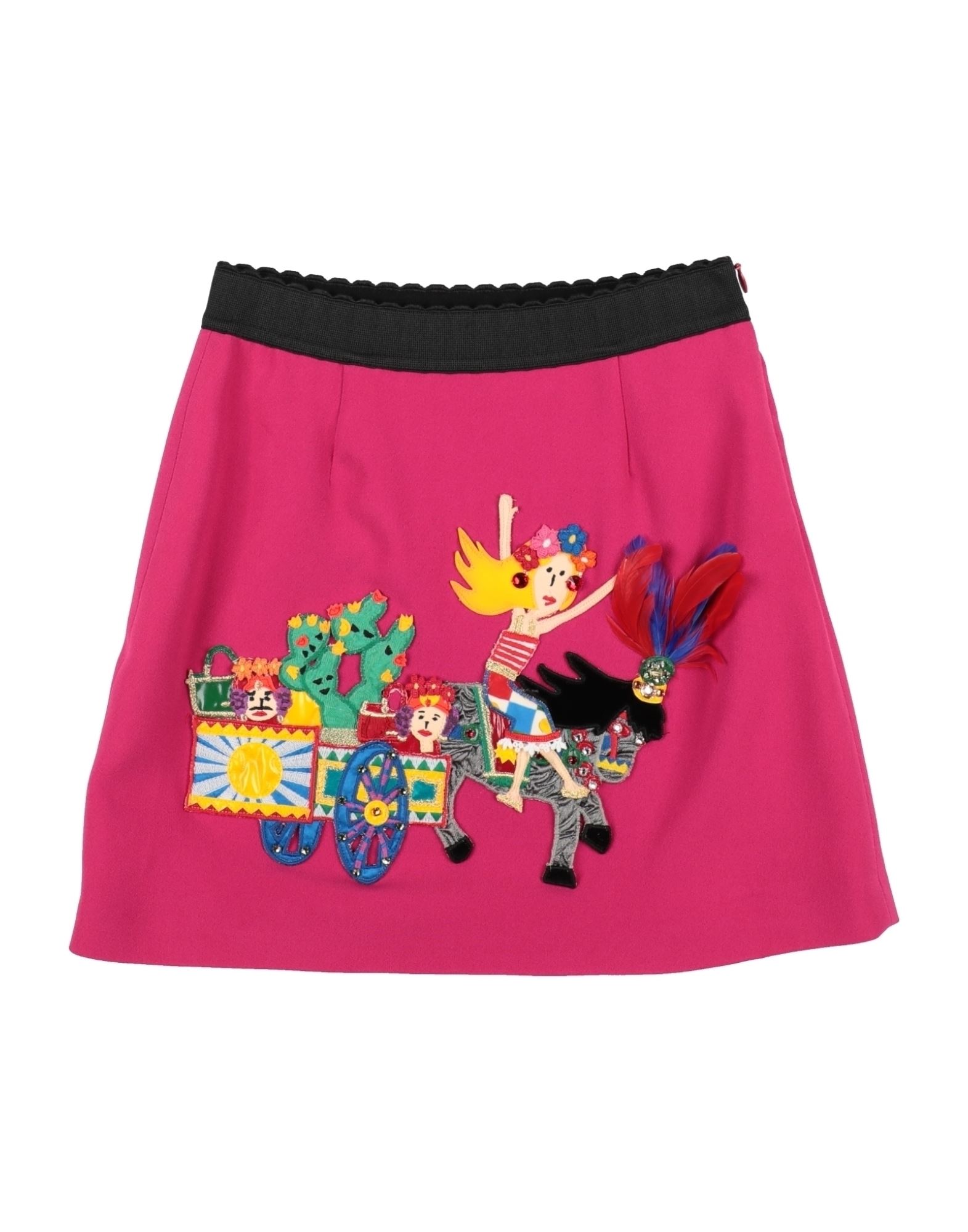 DOLCE&GABBANA Kinderrock Kinder Fuchsia von DOLCE&GABBANA