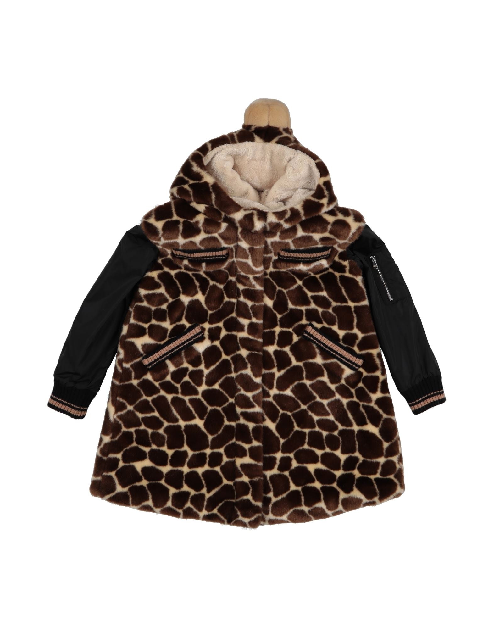 DOLCE&GABBANA Shearling- & Kunstfell Kinder Braun von DOLCE&GABBANA