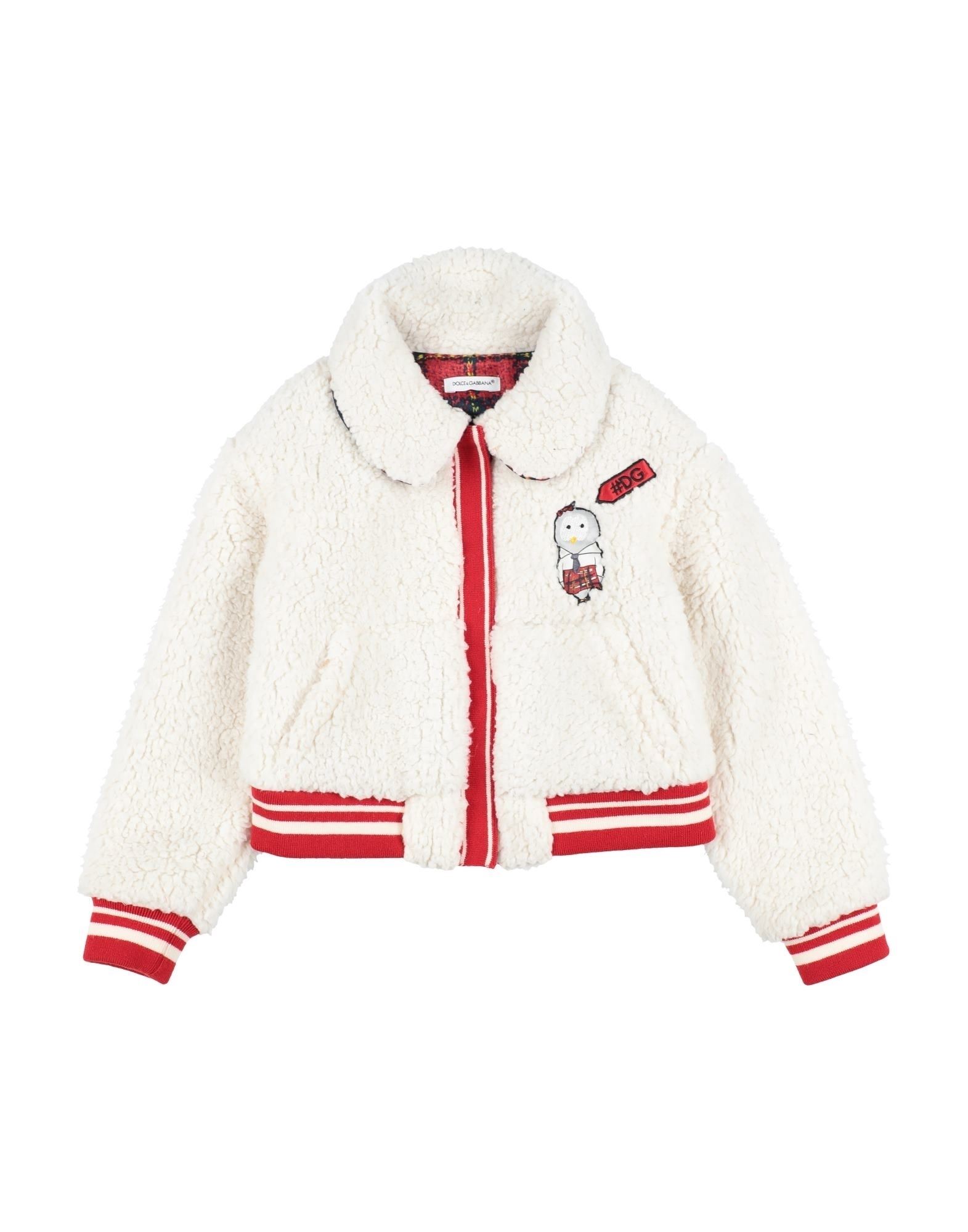 DOLCE&GABBANA Shearling- & Kunstfell Kinder Elfenbein von DOLCE&GABBANA