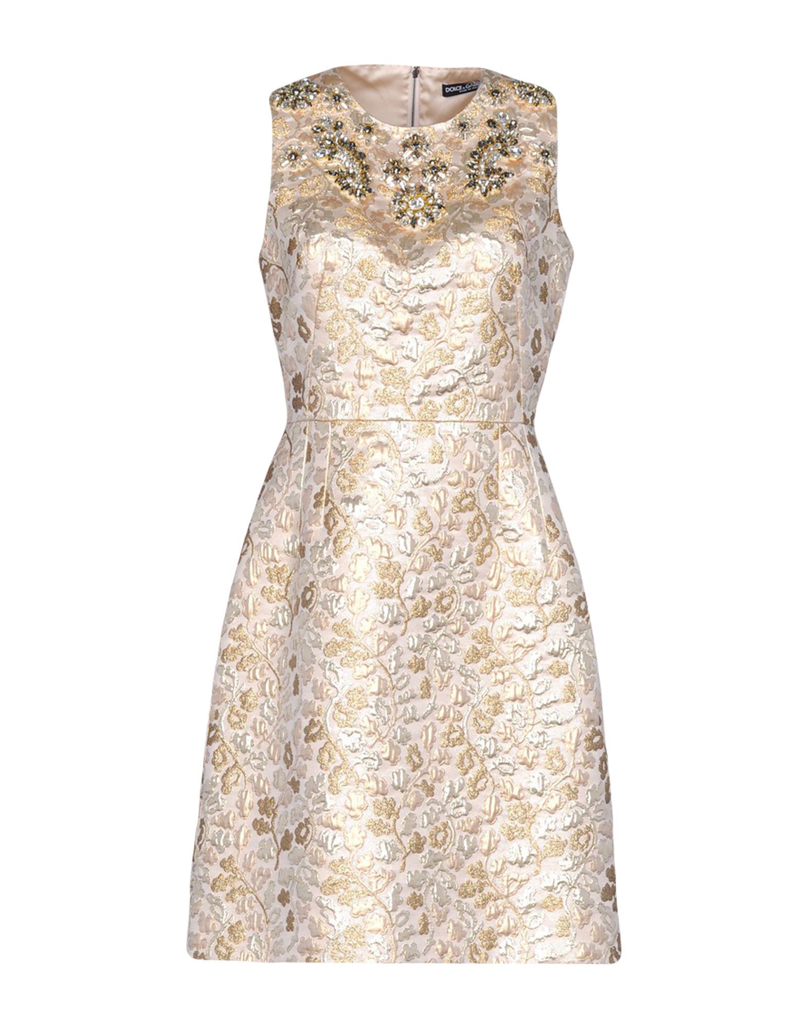 DOLCE&GABBANA Mini-kleid Damen Beige von DOLCE&GABBANA