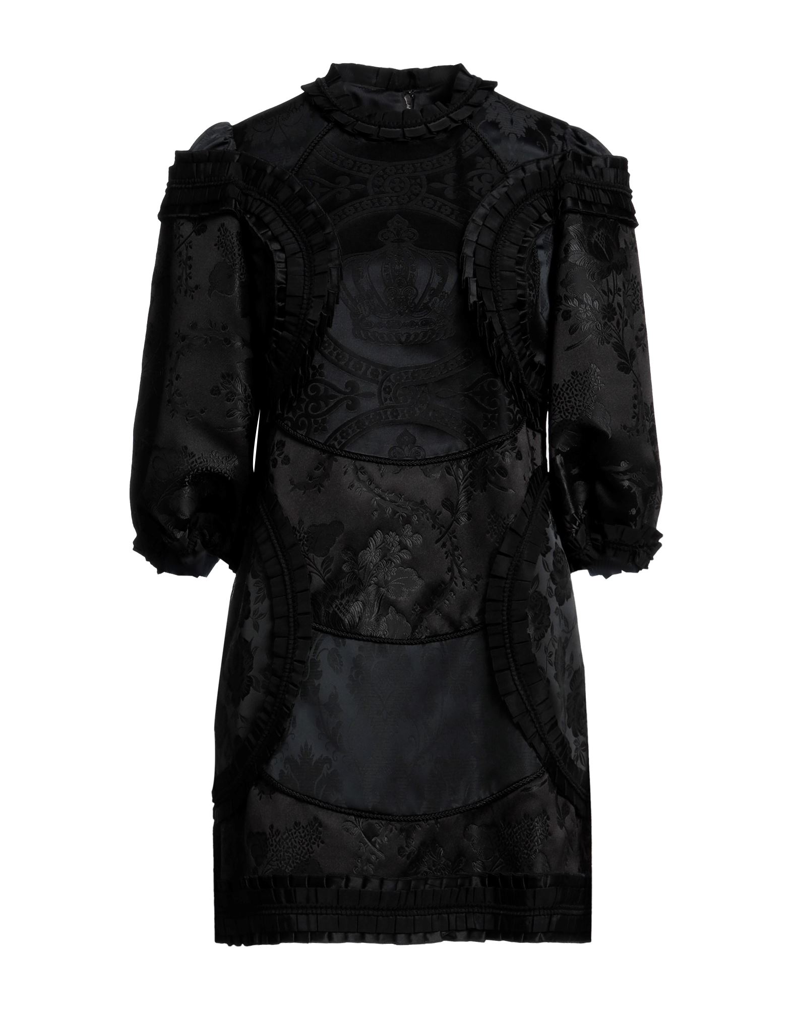 DOLCE&GABBANA Mini-kleid Damen Schwarz von DOLCE&GABBANA