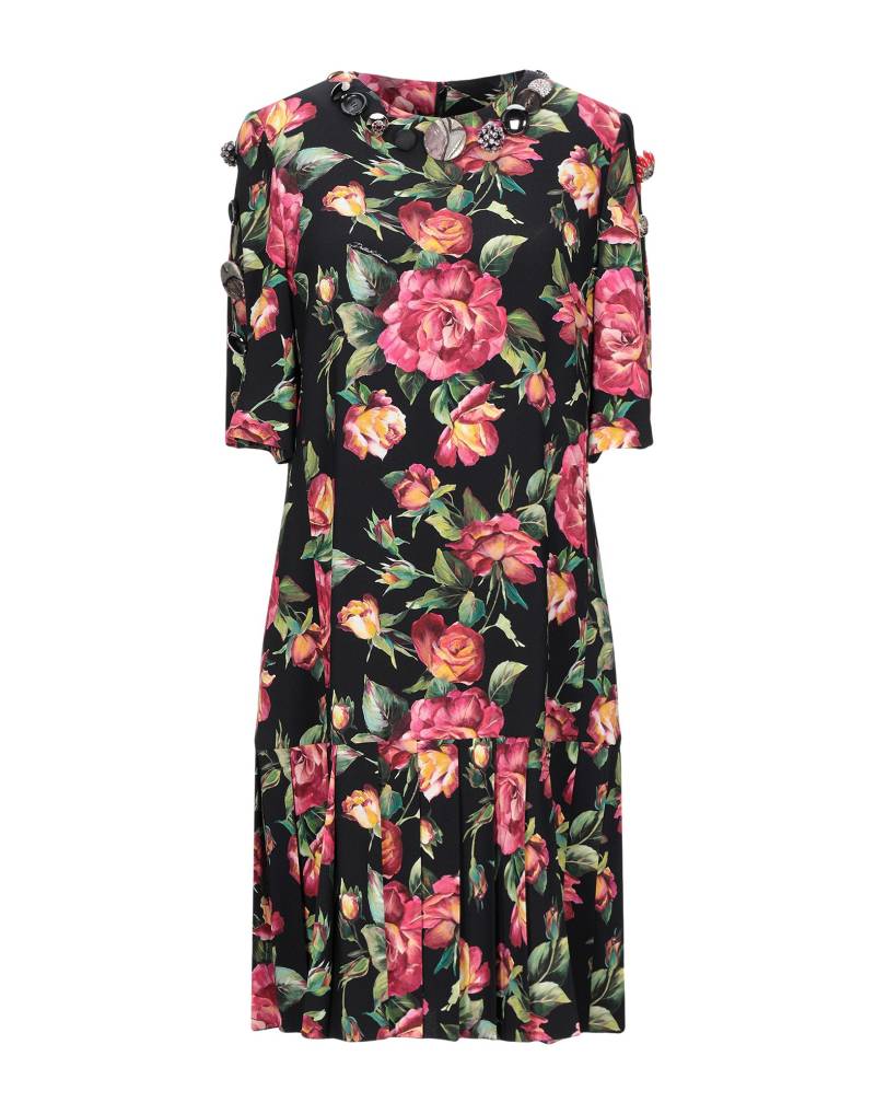 DOLCE&GABBANA Mini-kleid Damen Schwarz DOLCE&GABBANA Mini-kleid Damen Schwarz von DOLCE&GABBANA