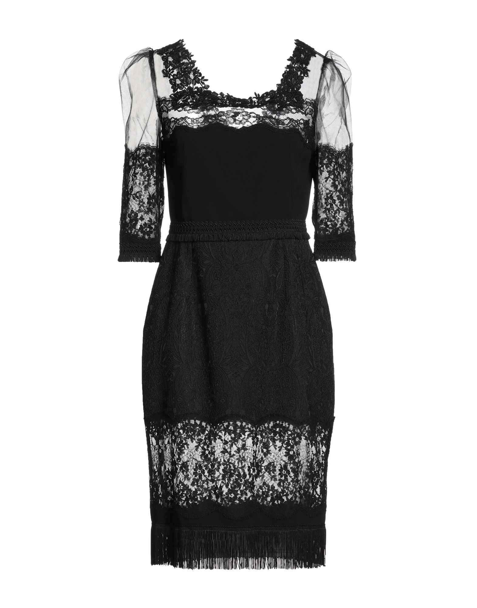 DOLCE&GABBANA Mini-kleid Damen Schwarz von DOLCE&GABBANA