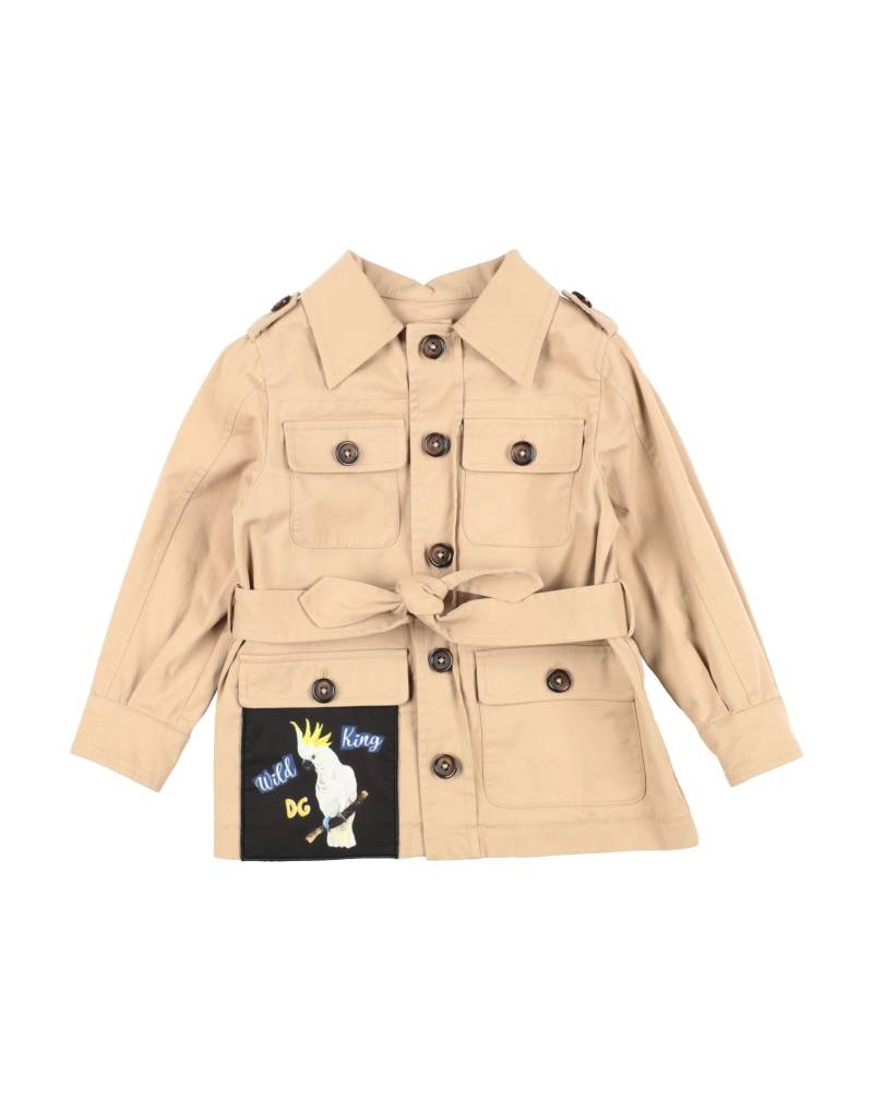 DOLCE&GABBANA Jacke, Mantel & Trenchcoat Kinder Sand von DOLCE&GABBANA