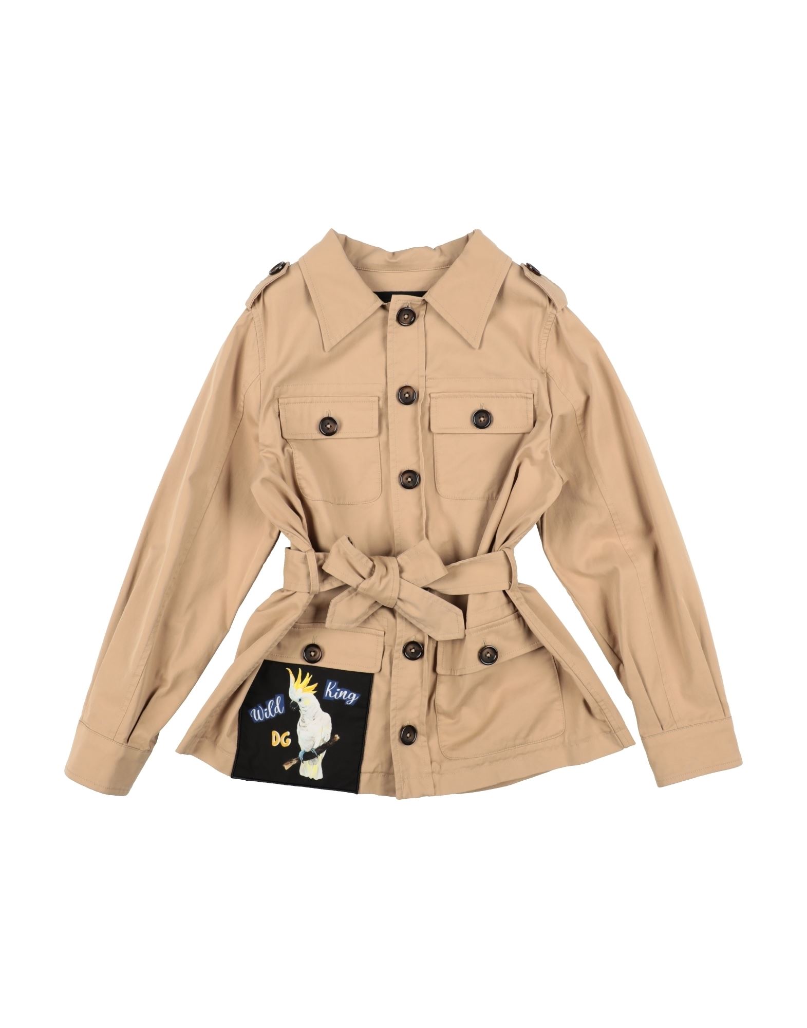 DOLCE&GABBANA Jacke, Mantel & Trenchcoat Kinder Sand von DOLCE&GABBANA