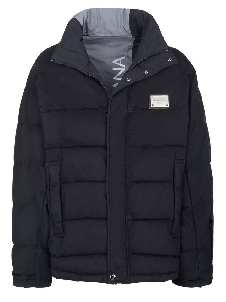 DOLCE & GABBANA Langjacke Dolce & Gabbana Wendejacke schwarz von DOLCE & GABBANA