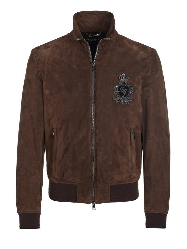 DOLCE & GABBANA Lederjacke Dolce & Gabbana Jacke von DOLCE & GABBANA