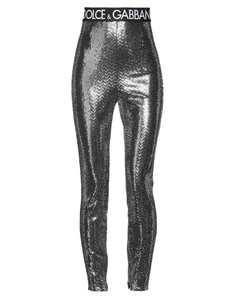 DOLCE&GABBANA Leggings Damen Silber von DOLCE&GABBANA