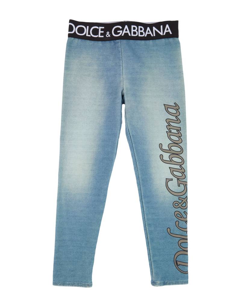 DOLCE&GABBANA Leggings Kinder Blau von DOLCE&GABBANA