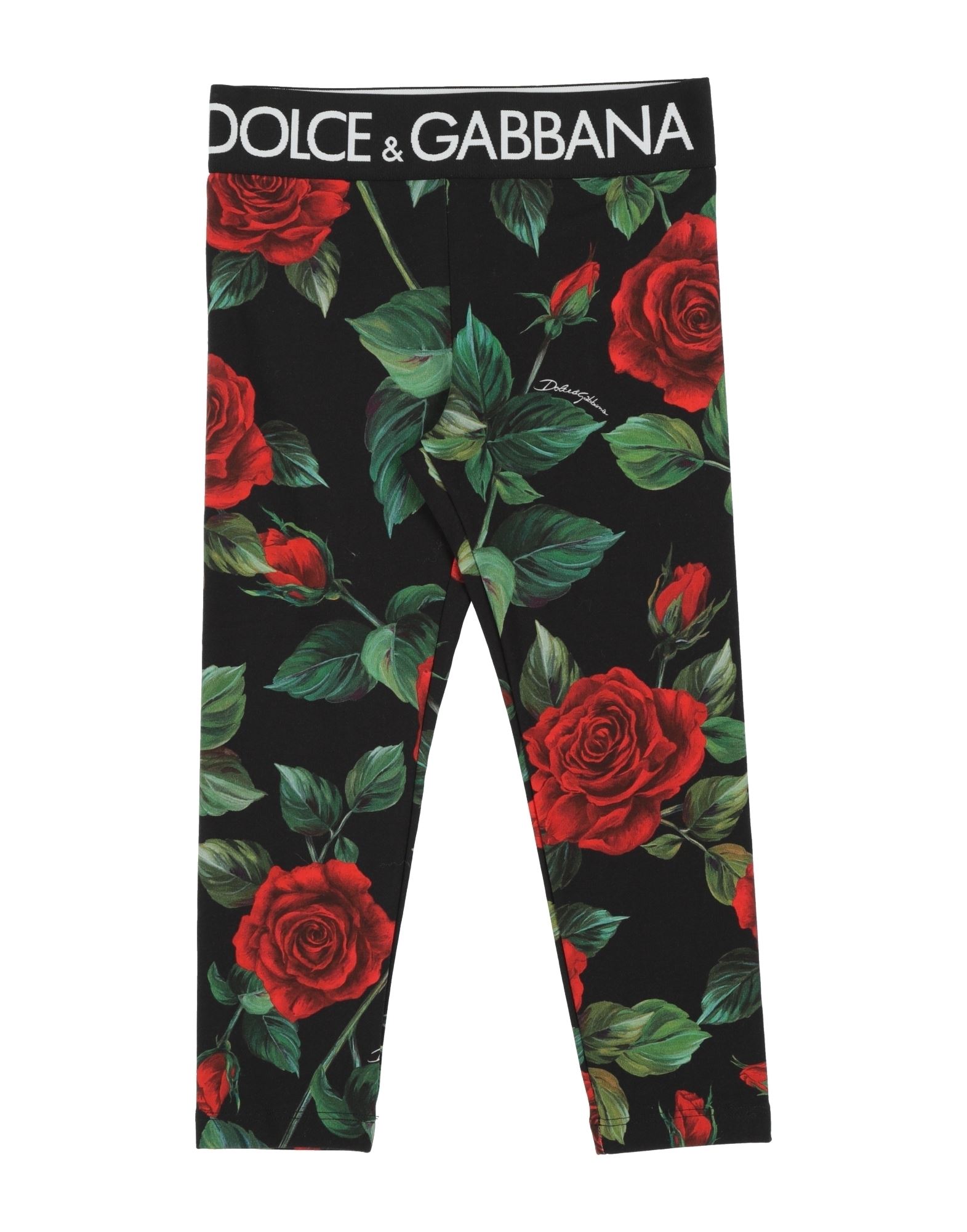 DOLCE&GABBANA Leggings Kinder Schwarz von DOLCE&GABBANA