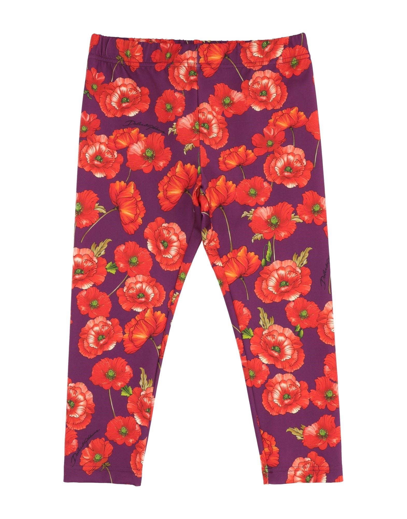 DOLCE&GABBANA Leggings Kinder Violett von DOLCE&GABBANA