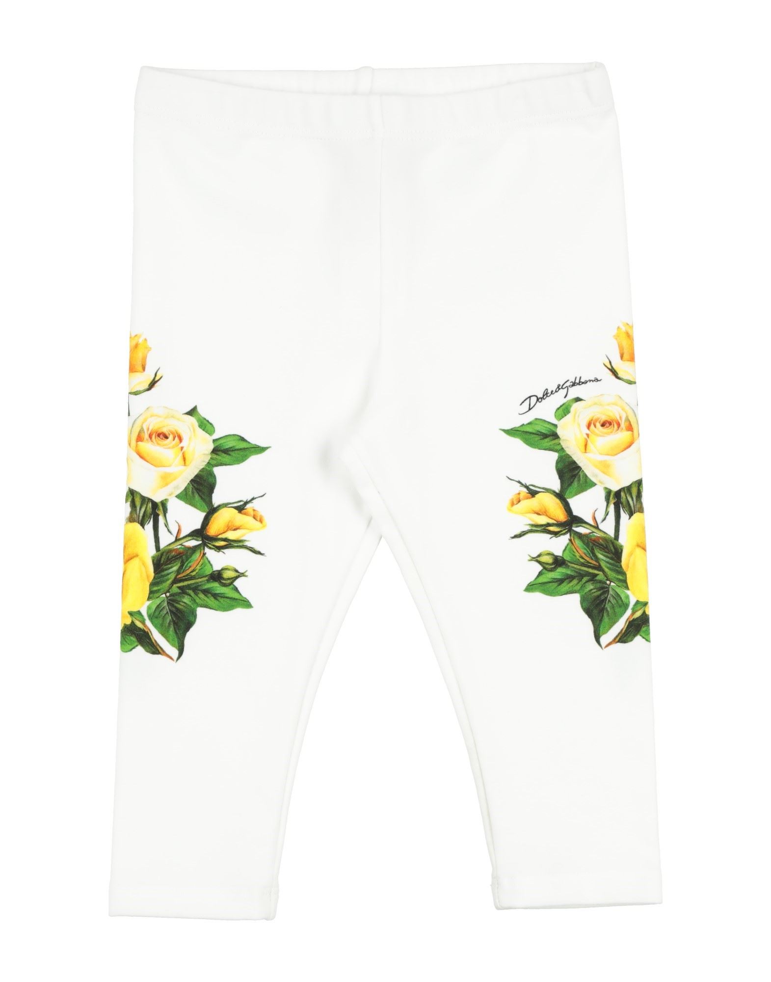 DOLCE&GABBANA Leggings Kinder Weiß von DOLCE&GABBANA