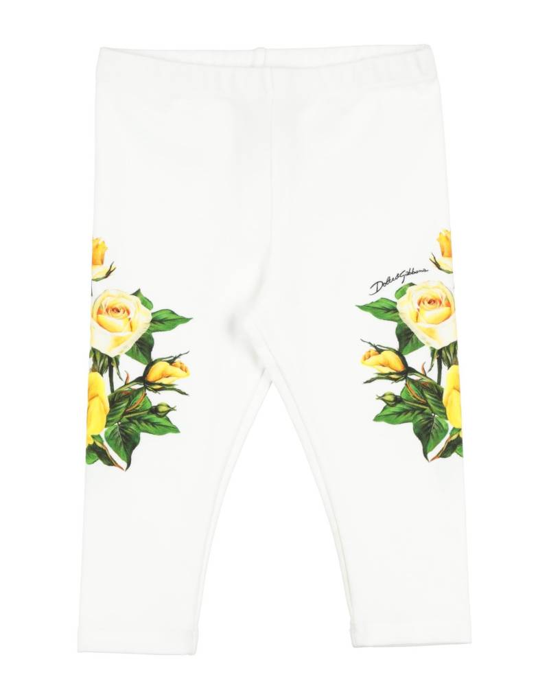 DOLCE&GABBANA Leggings Kinder Weiß von DOLCE&GABBANA