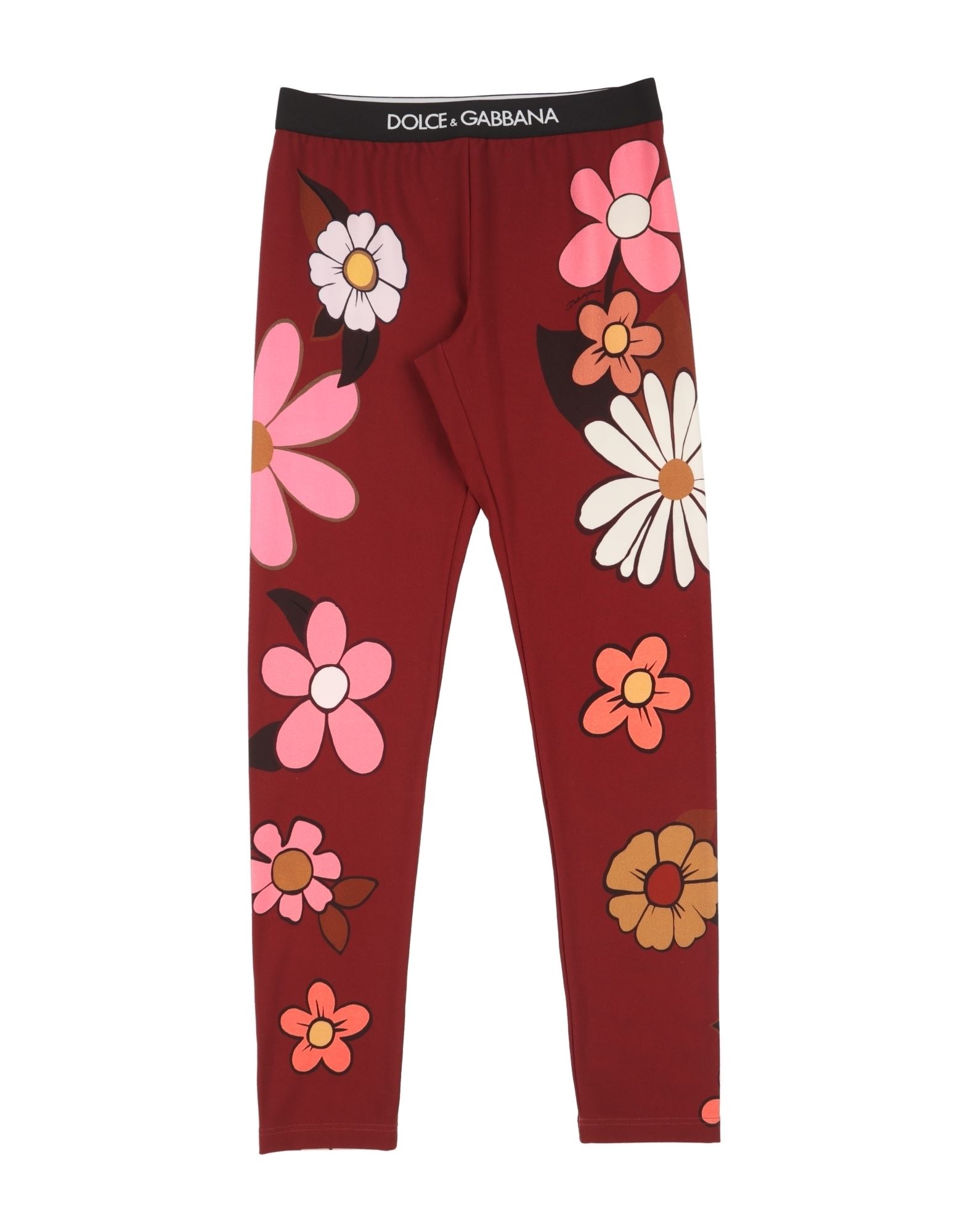 DOLCE&GABBANA Leggings Kinder Ziegelrot von DOLCE&GABBANA