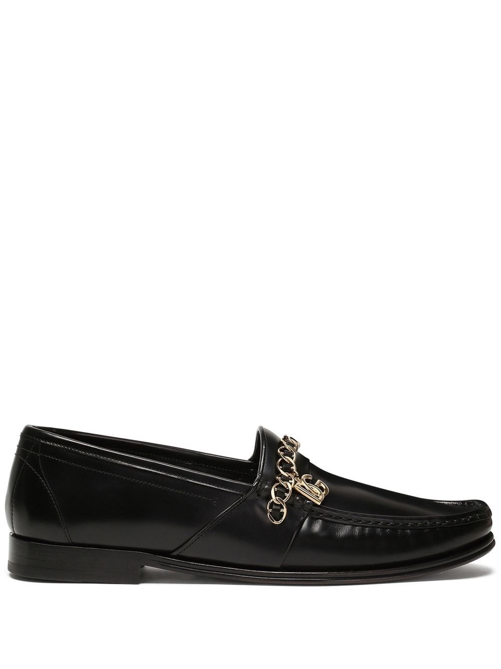 Dolce & Gabbana Visconti Loafer aus Leder - Schwarz von Dolce & Gabbana