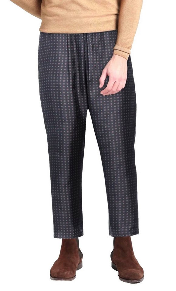 DOLCE & GABBANA Loungehose Herren Hose aus reiner Seide Lounge Pants Made in Italy Leichtigkeit, Eleganz und unaufdringlichen Luxus von DOLCE & GABBANA