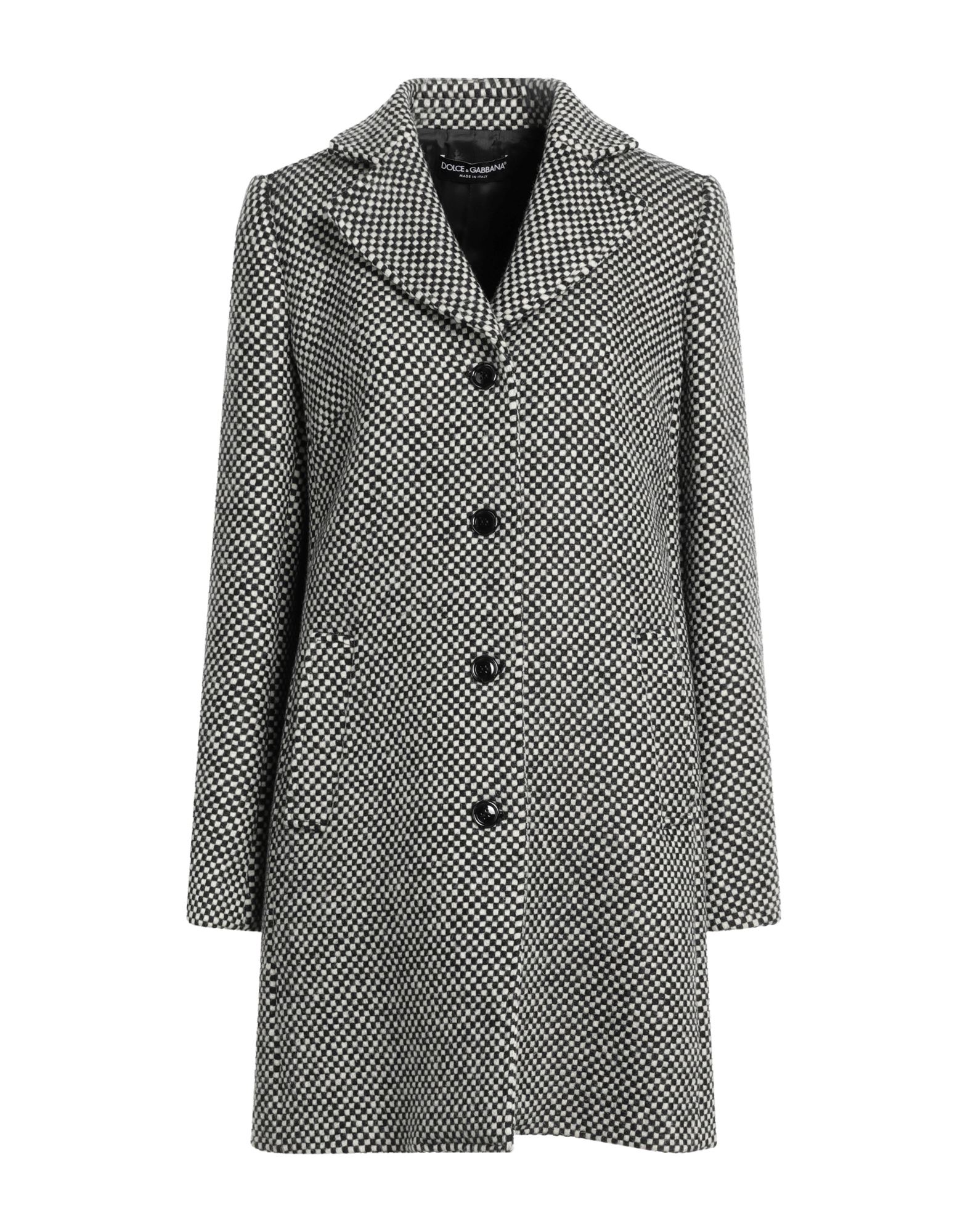 DOLCE&GABBANA Mantel Damen Schwarz von DOLCE&GABBANA